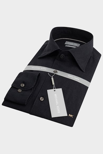 ΛΙΝΟ ΠΟΥΚΑΜΙΣΟ MICHAEL KORS - 001 ΜΑΥΡΟ